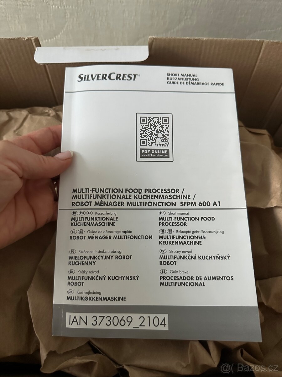 Ještě v záruce Silvercrest kuchyňský robot z Lidlu - 4