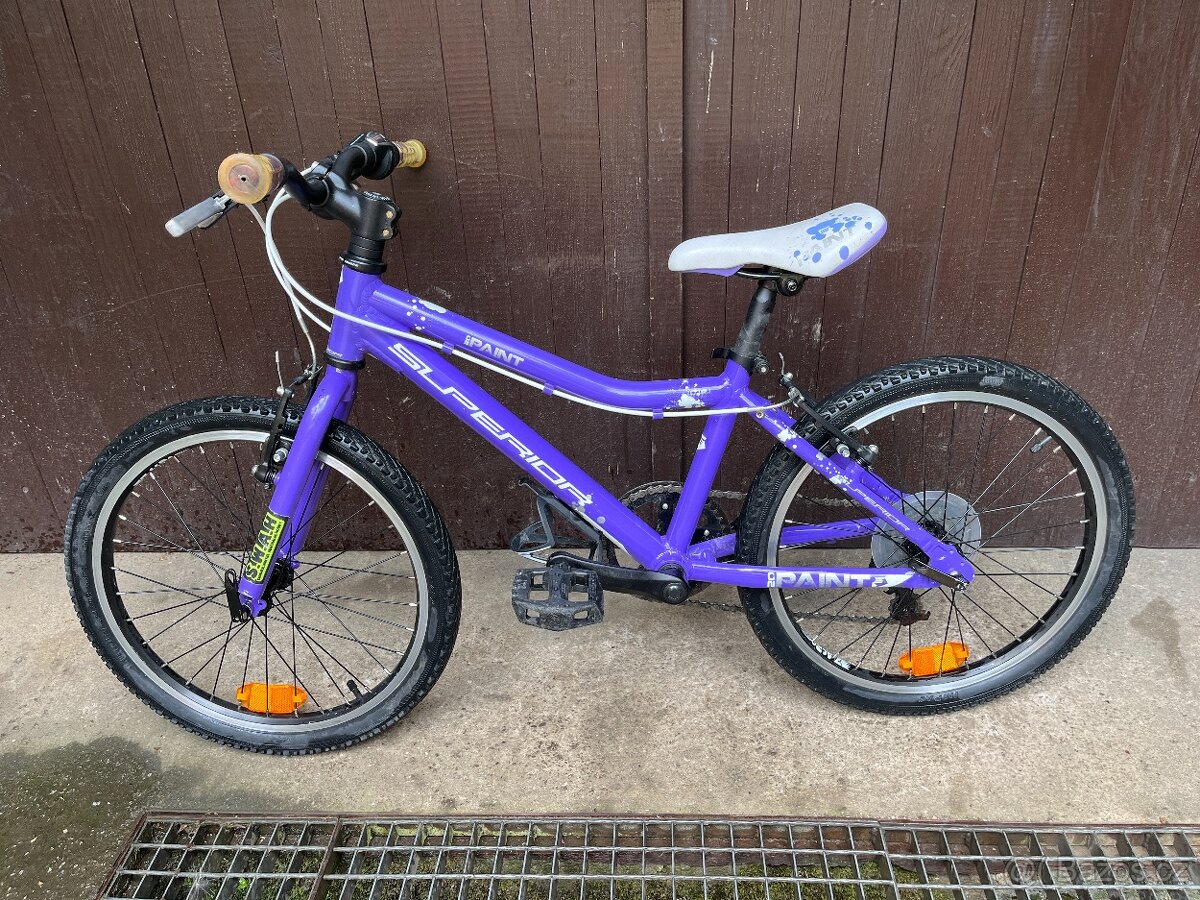 Lehké dětské kolo Superior Paint 20" - 4