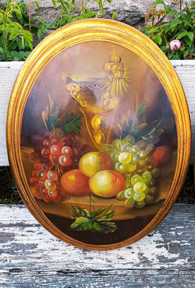 Olejomalba - oválný obraz - 4