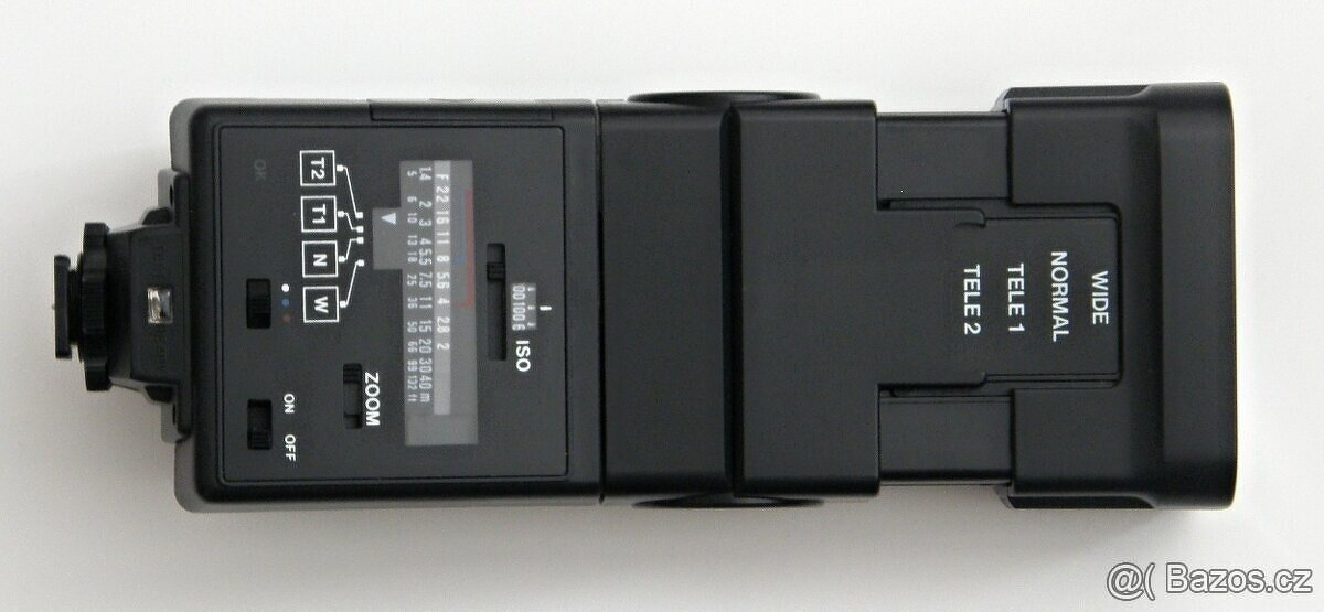 Blesk Topca 330 CTX, stativ VELBON CX 460mini, kovový stativ - 4