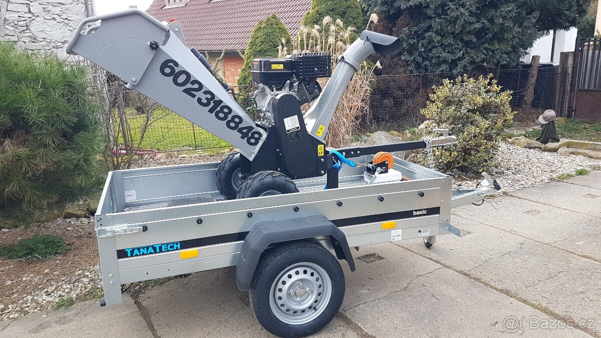 drtič větví,štěpkovač půjčím - 4