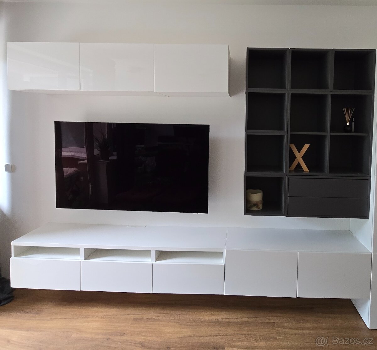 Obývací stěna Ikea (BESTÅ+Eket) - 4