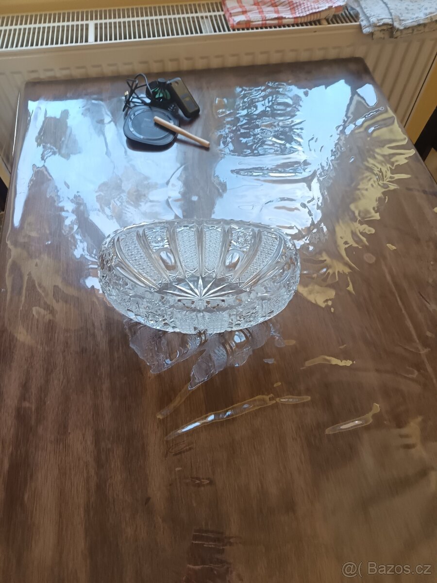 Křišťálová mísa Sklo - 4