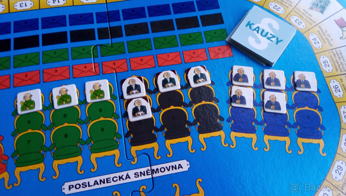 Satirická retro stolní hra Jak vyhrát volby - 4