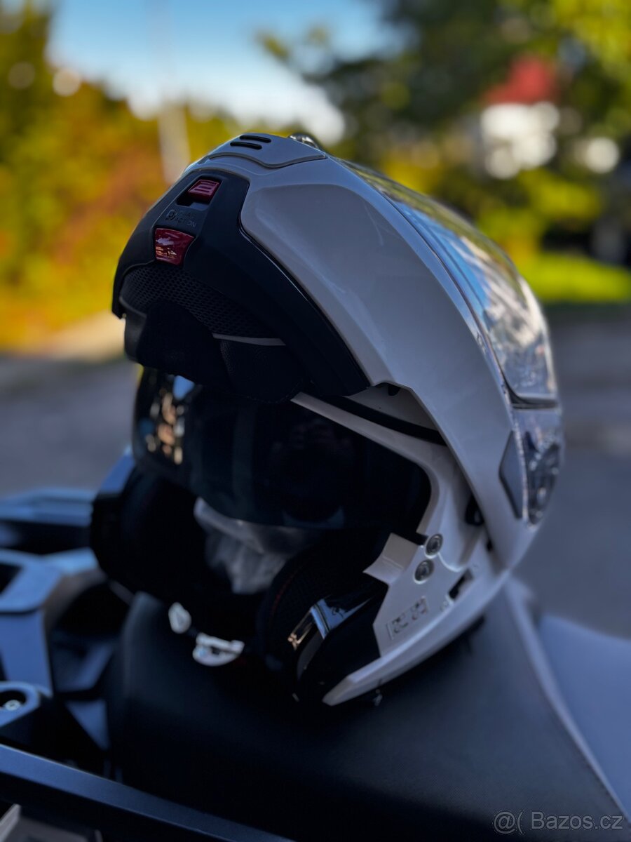 Nová helma Nolan N100-5 L bílá - 4