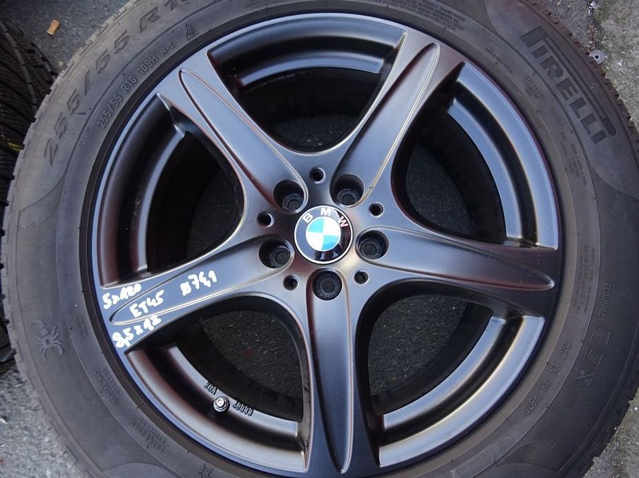 Alu disky BMW X5, X6, 18", 5x112 , ET 45, zimní sada - 4