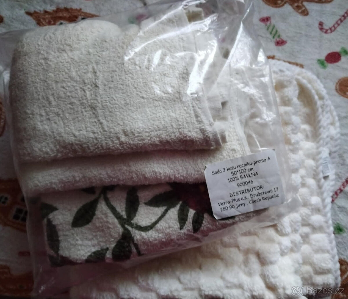 NOVÉ tři ručníky a jedna osuška - 4