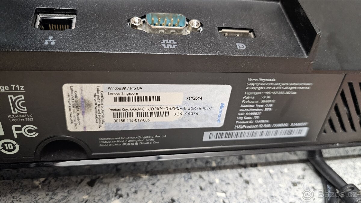 Prodám Allinone PC Lenovo TCE 71z - 4