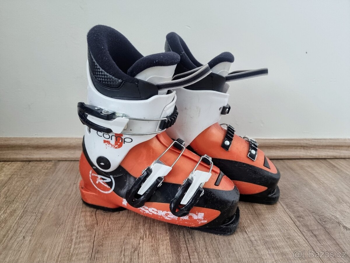 Dětský lyžařský set – lyže Atomic Race 90cm + boty Rossignol - 4