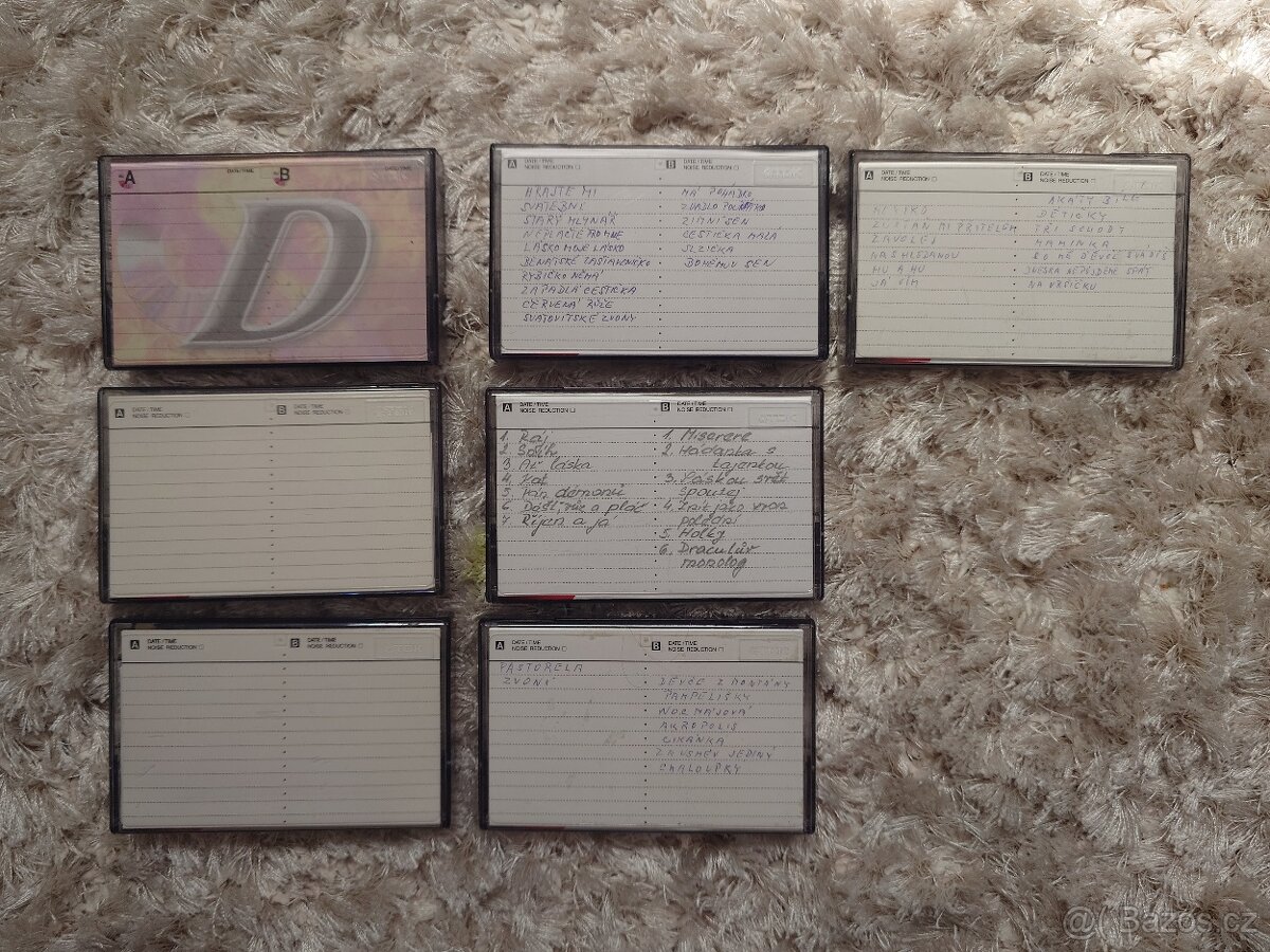 Audio kazety TDK - D - 4