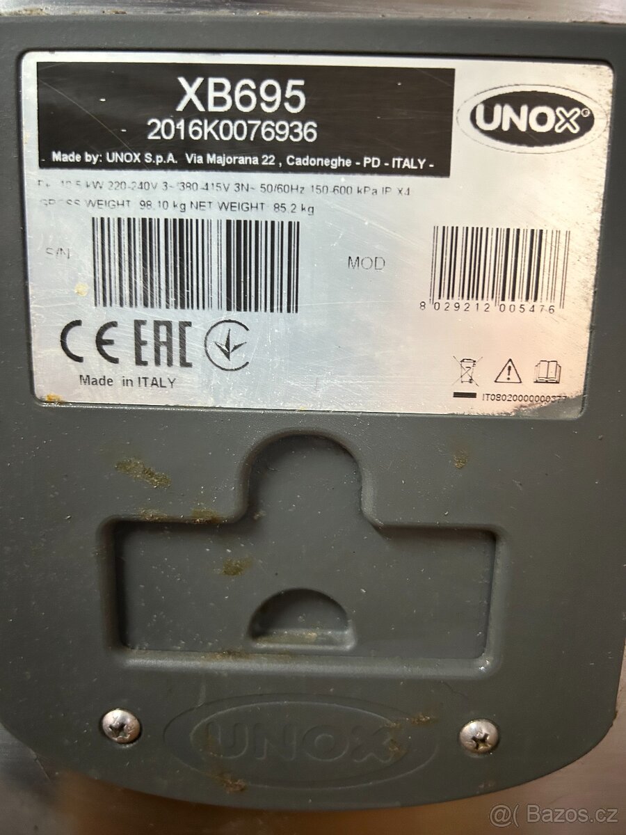 Cukrářská pec Unox, ohřívač, udržovač teploty pro gastro - 4