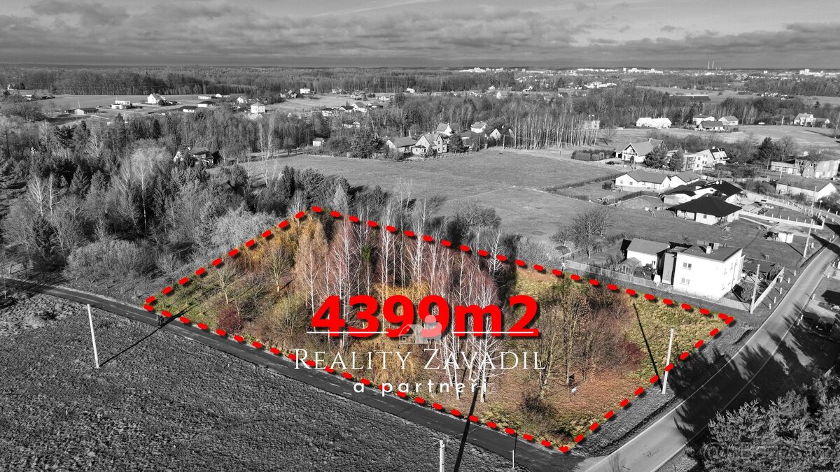 Prodej ,stavební pozemek, 4 399 m², Horní Bludovice - 4