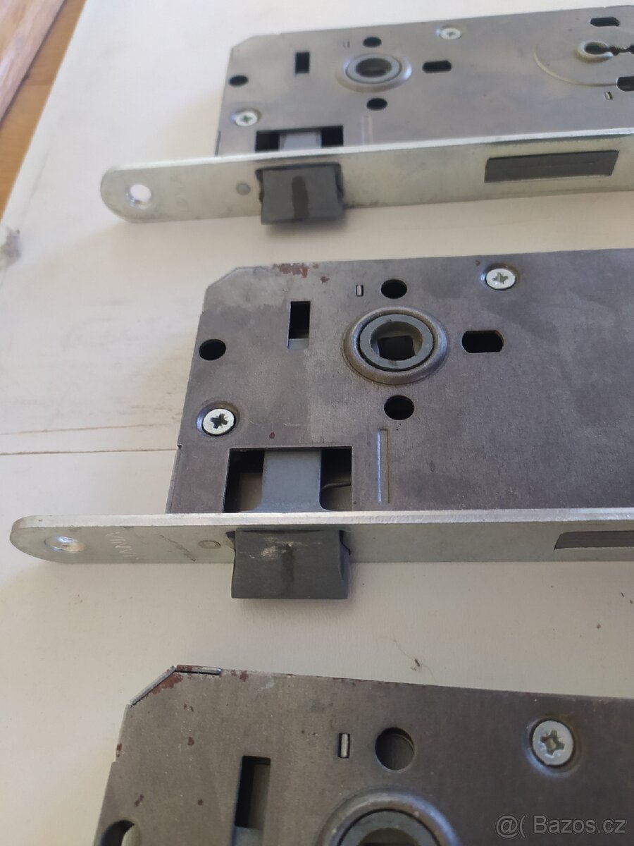 Zámky na dveře vnitřní, 6 ks - 4