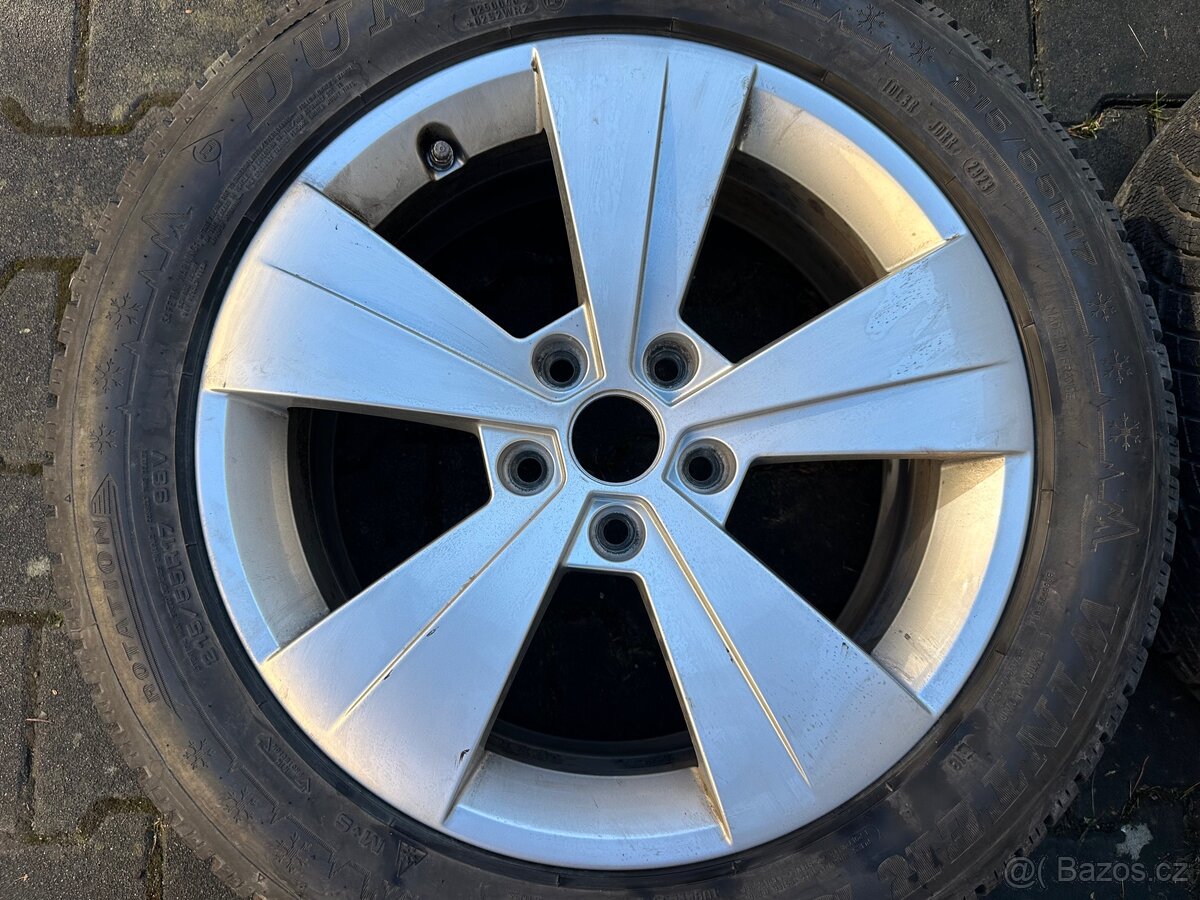ŠKODA ORIGINÁL ALU - 215/55 R17 - 4