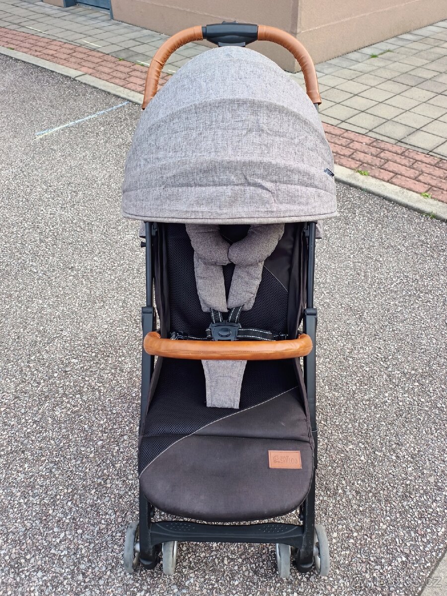 Kočárek gesslein Smiloo Cuby šedá - 4