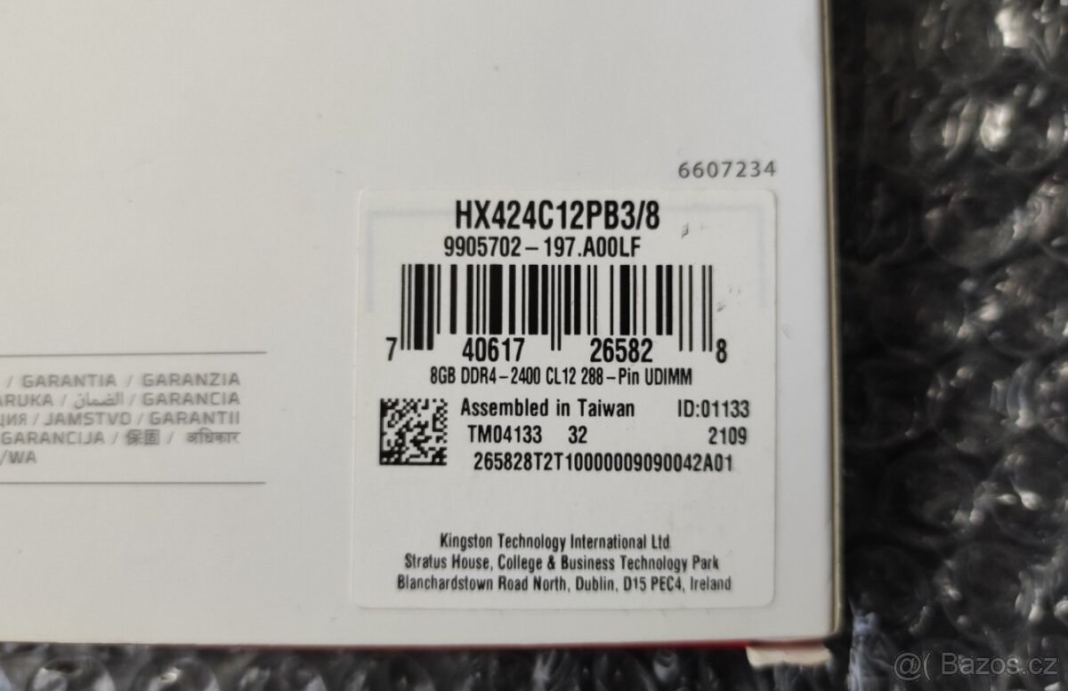 HyperX DDR4 1x 8GB modul Predator - 4