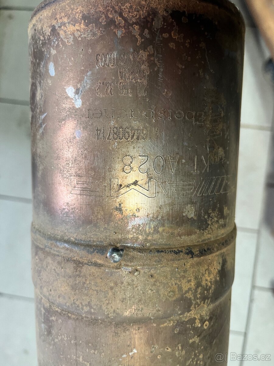 MERCEDES W164 výfukové potrubí AMG - 4