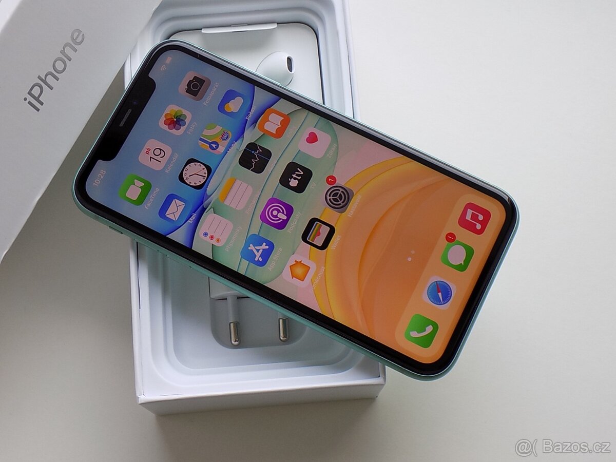 Apple iPhone 11 64GB Zelený - ZÁRUKA 12 MĚSÍCŮ - TOP STAV - 4