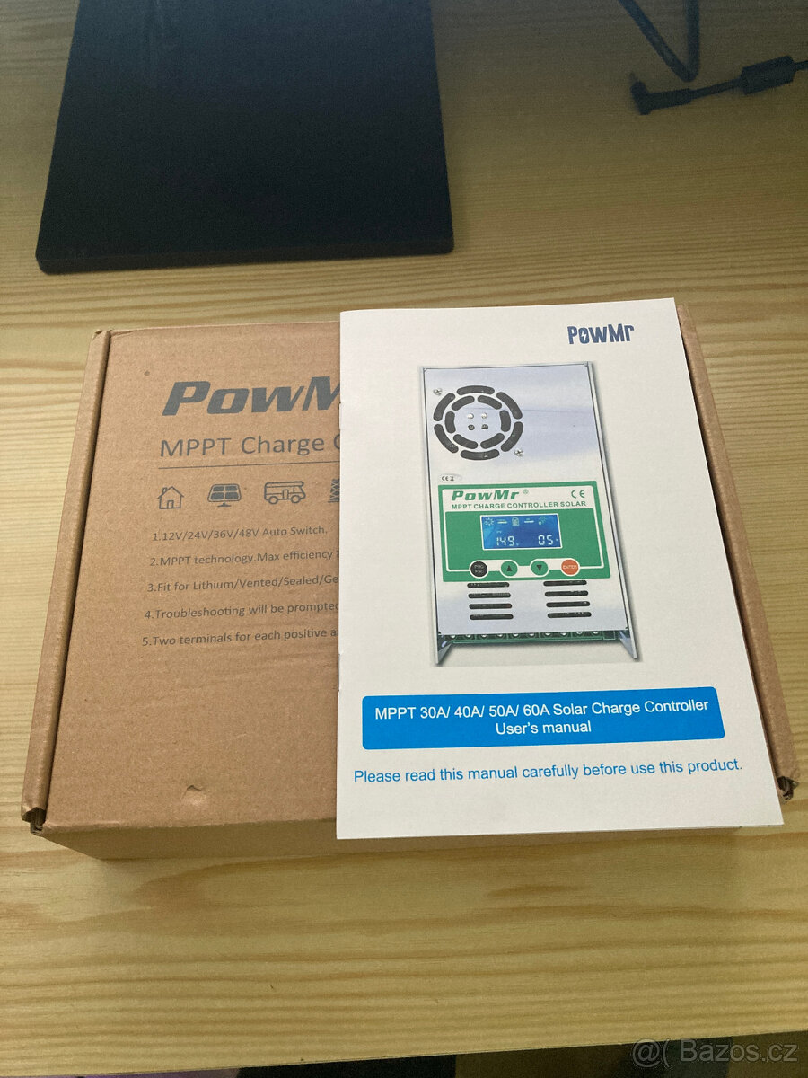 MPPT Solární Regulátor PowMr 60A - 4