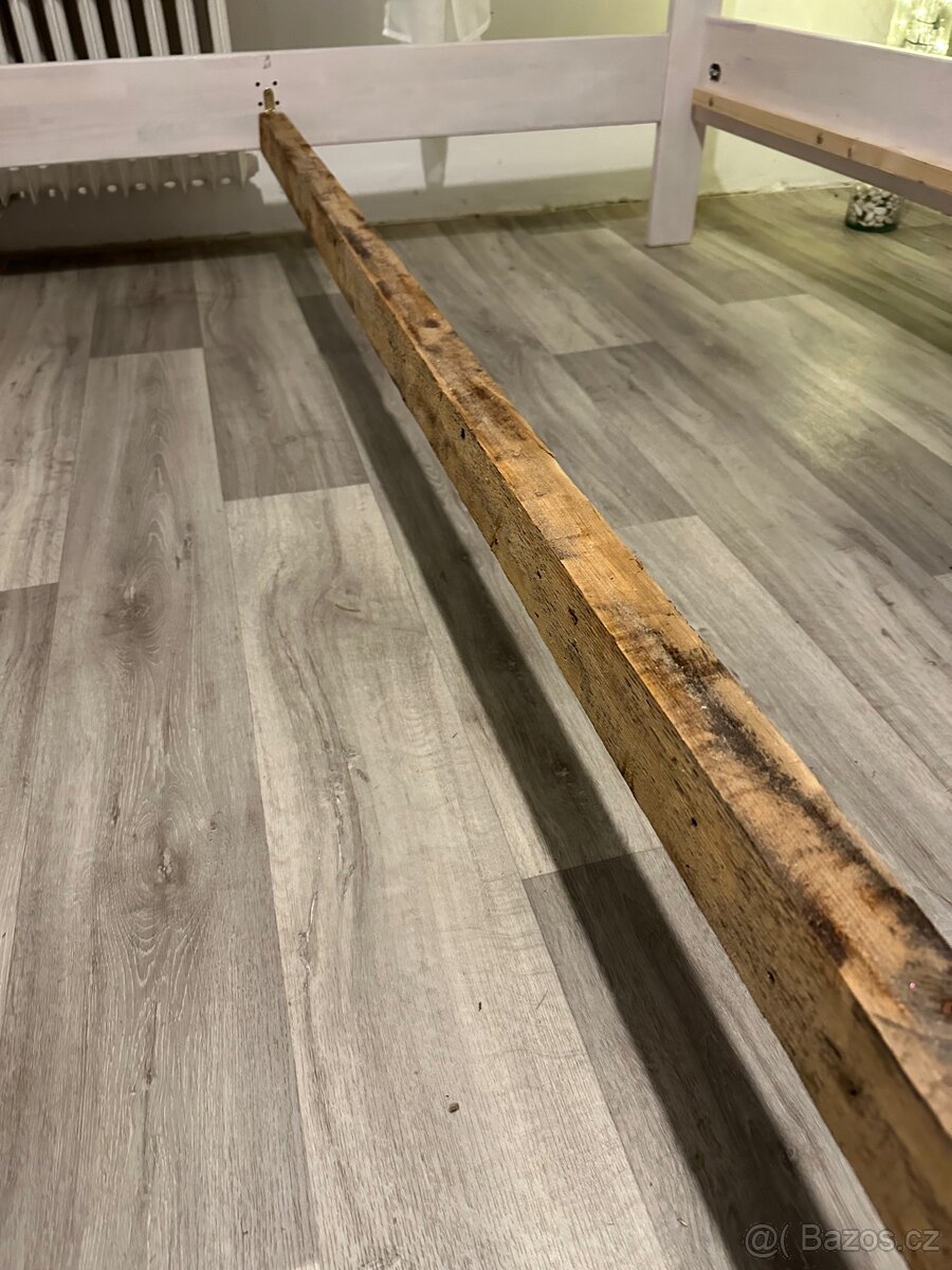 Postel 180×200 cm – dekor bílý dub - 4