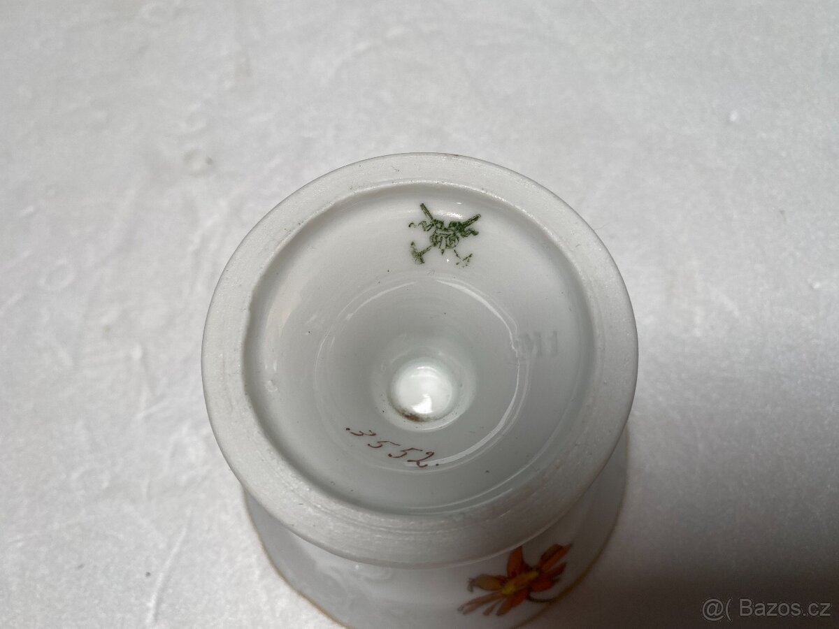 porcelánová miska na nožce - 4