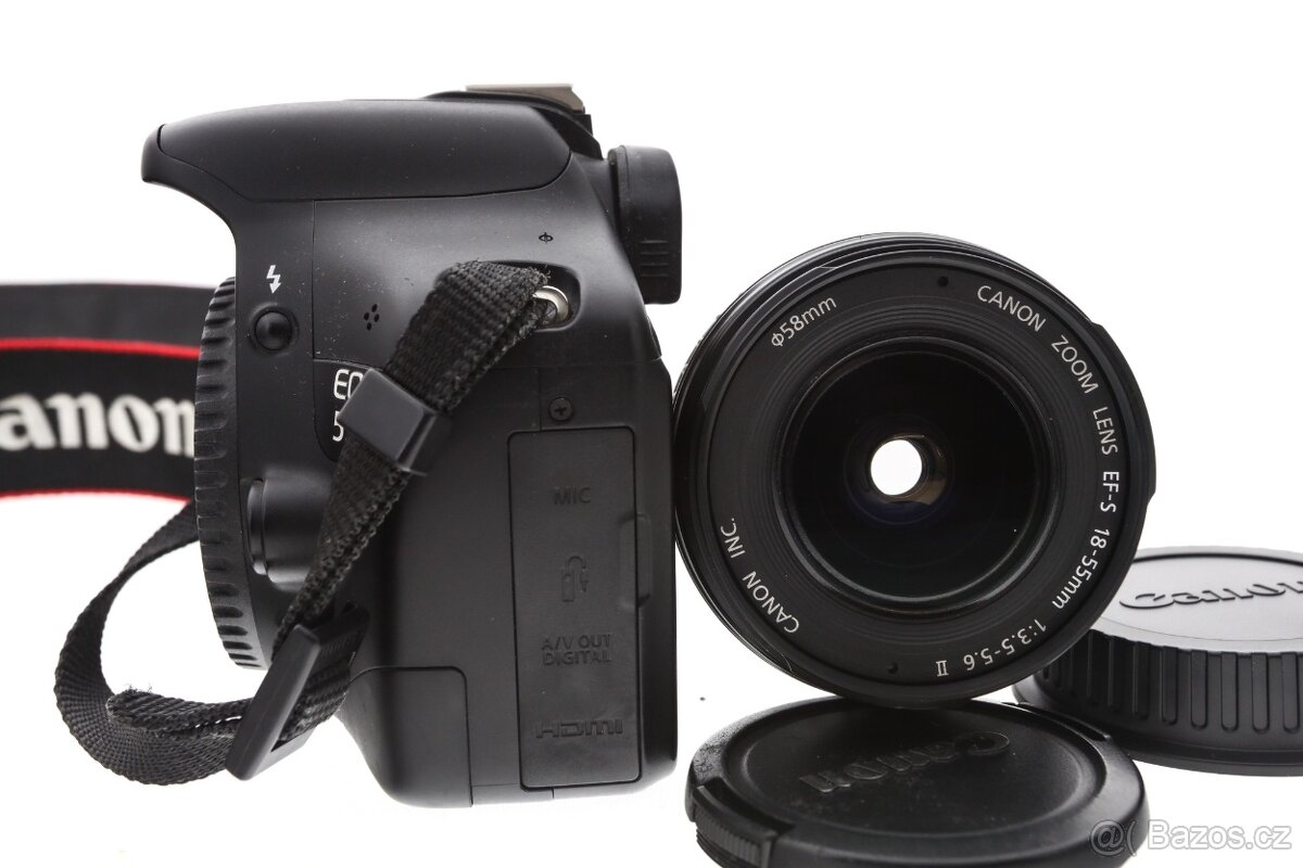 Zrcadlovka Canon 550D + 18-55mm + přisl. - 4