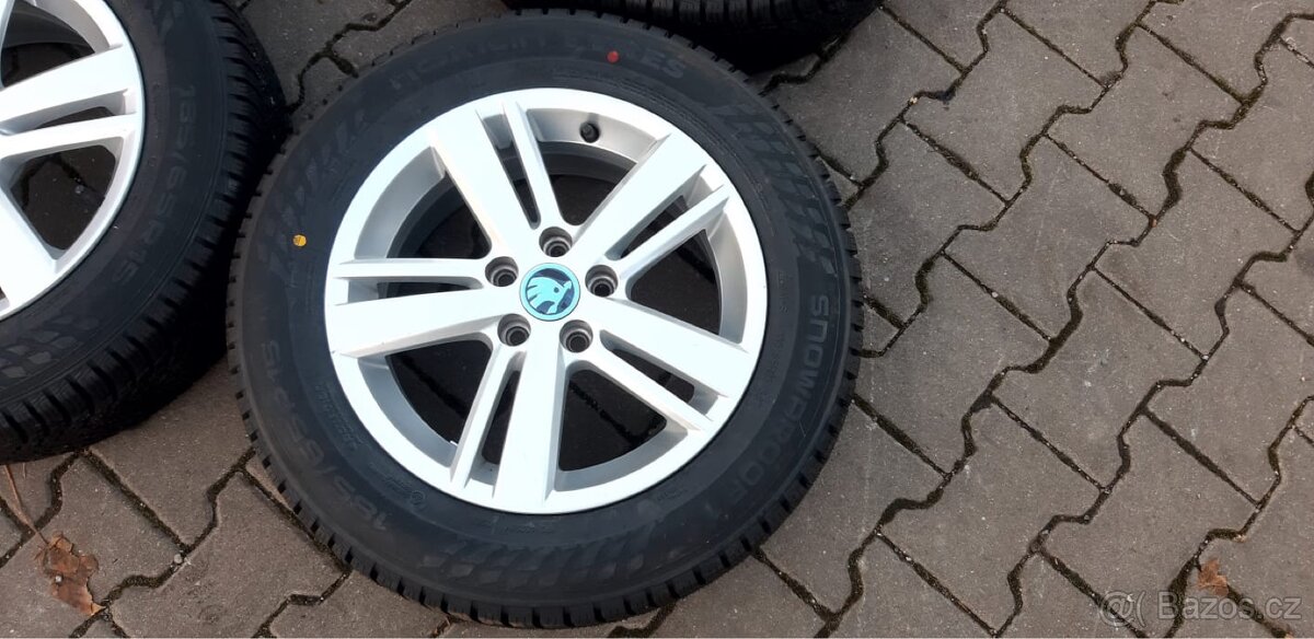 Škoda Fabia 185/65/15 nové zimní pneu - 4