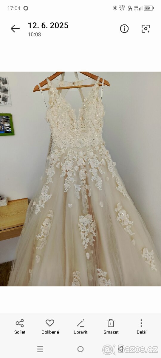 Plesové či svatební šaty - 4