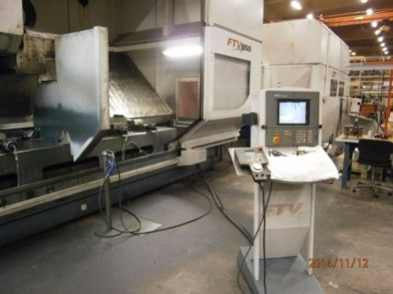 Cincinnati FTV 850, rok výroby 2002, použitý obráběcí stroj - 4
