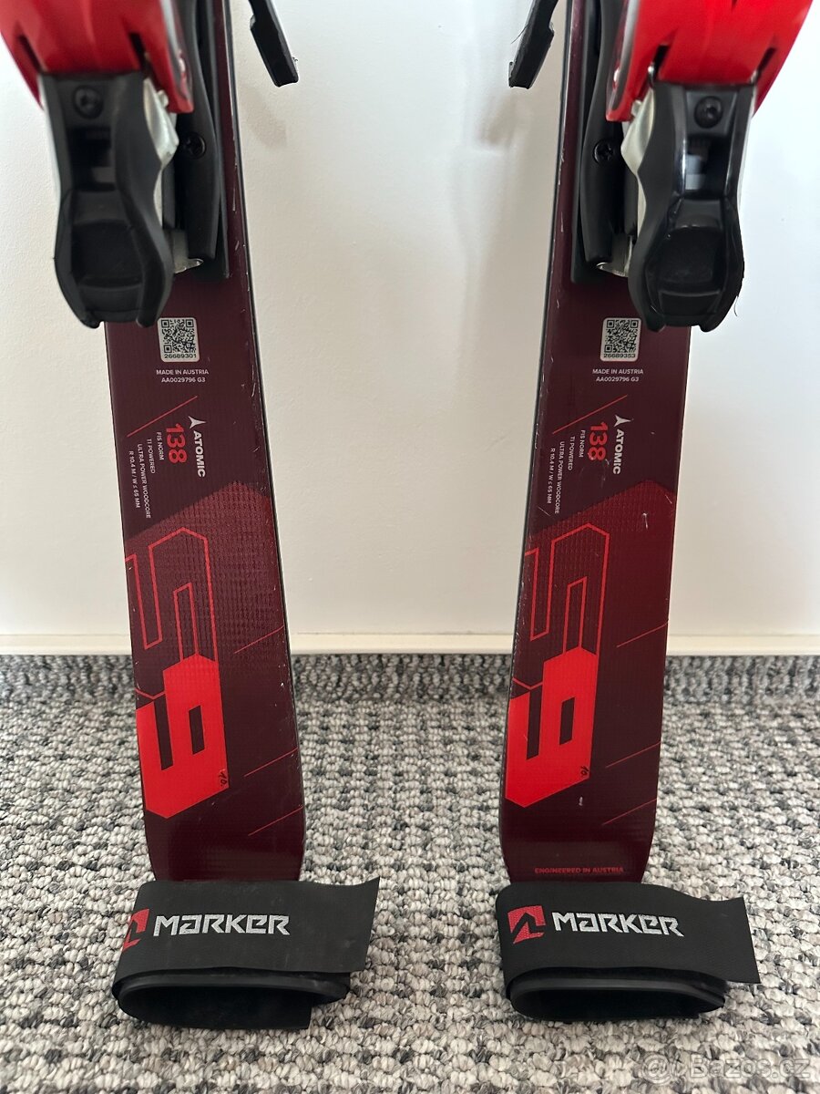 Juniorské slalomové závodní lyže ATOMIC REDSTER S9 FIS - 4