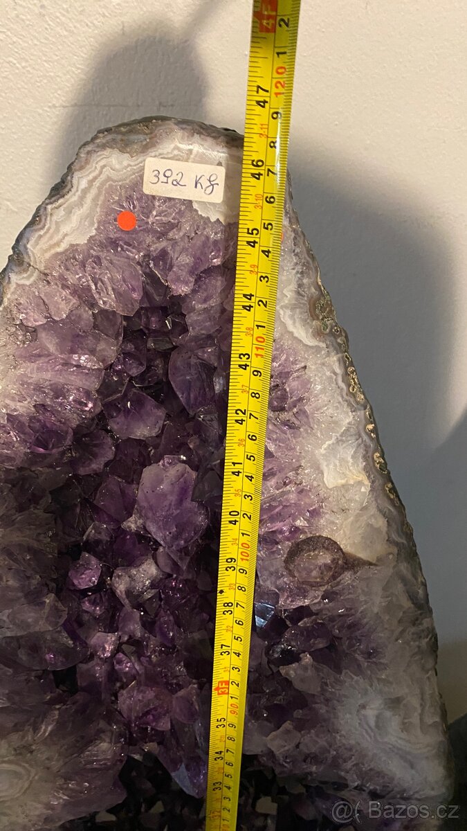 Obří ametystová geoda – 392 kg TOP kvalita, hluboký lesk - 4
