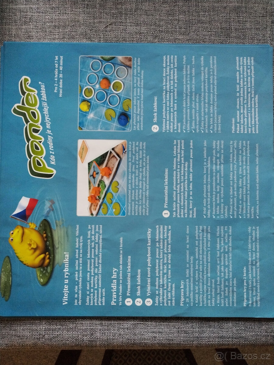 Desková hra Ponder - žabky - 4