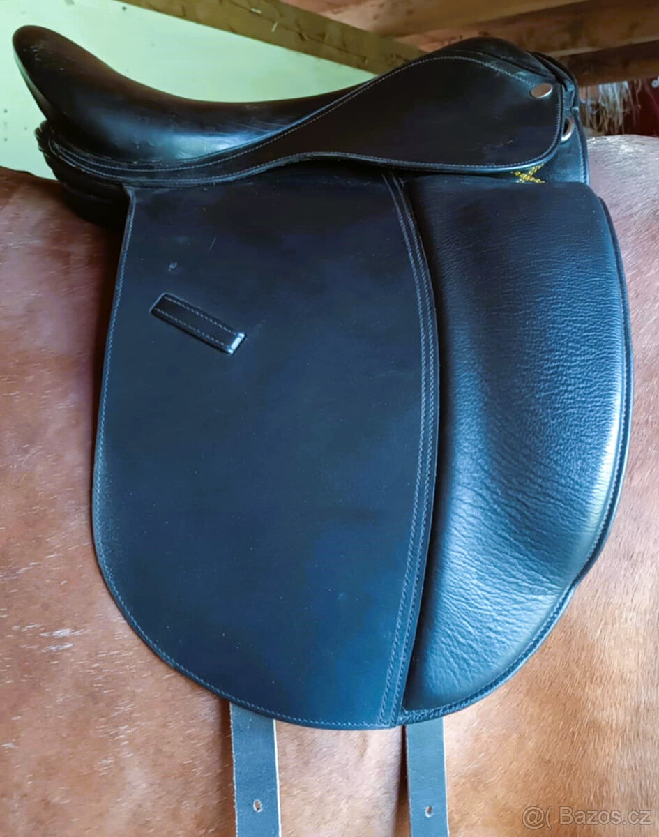 Drezurní sedlo s koženou kostrou 16.5-17posedlí - 4