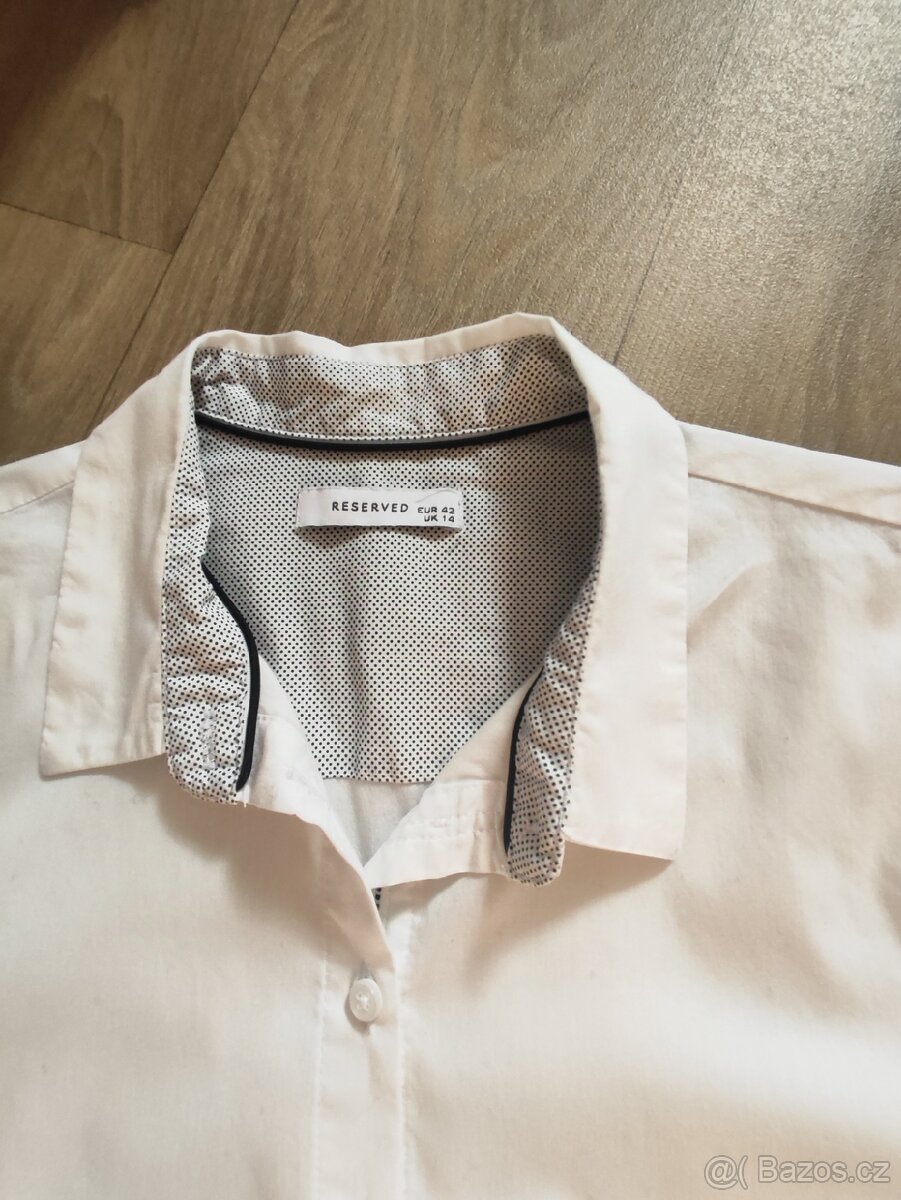 Dámská bílá košile - 4
