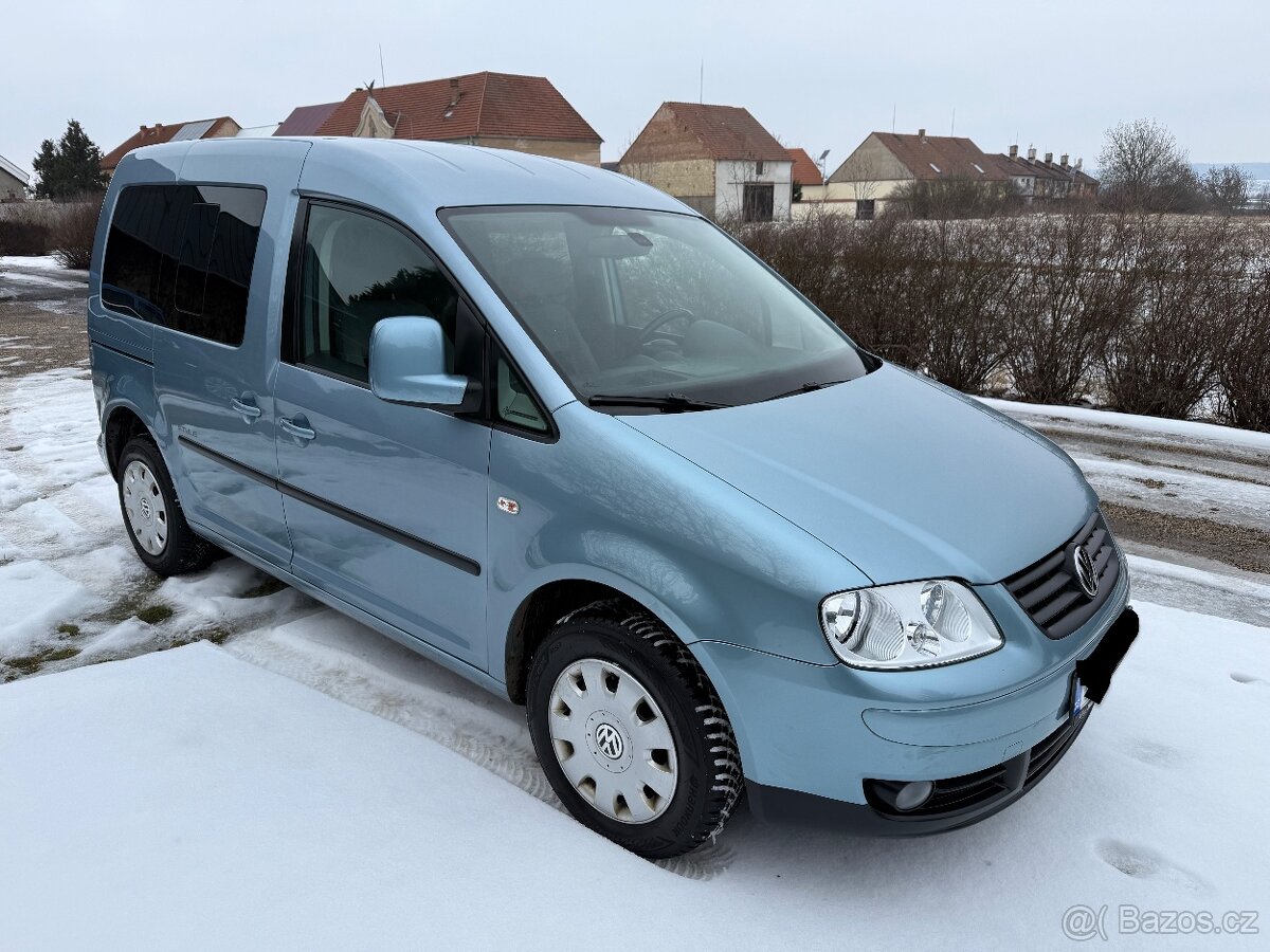 Vw Caddy Style 1.9tdi,7 mist,vyhř.sed,tempomat - 4