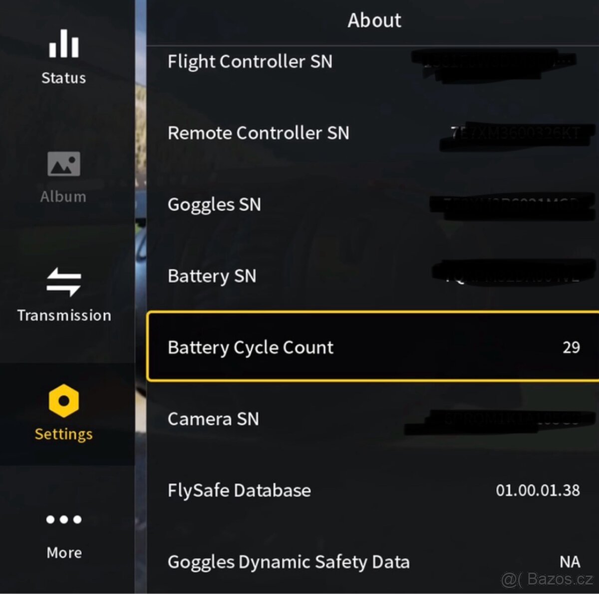 Dji baterie pro Dji avata 2 - 4