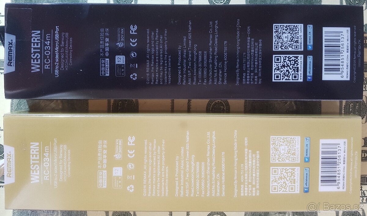 Kožený Datový Kabel Lightning, microUSB - 4