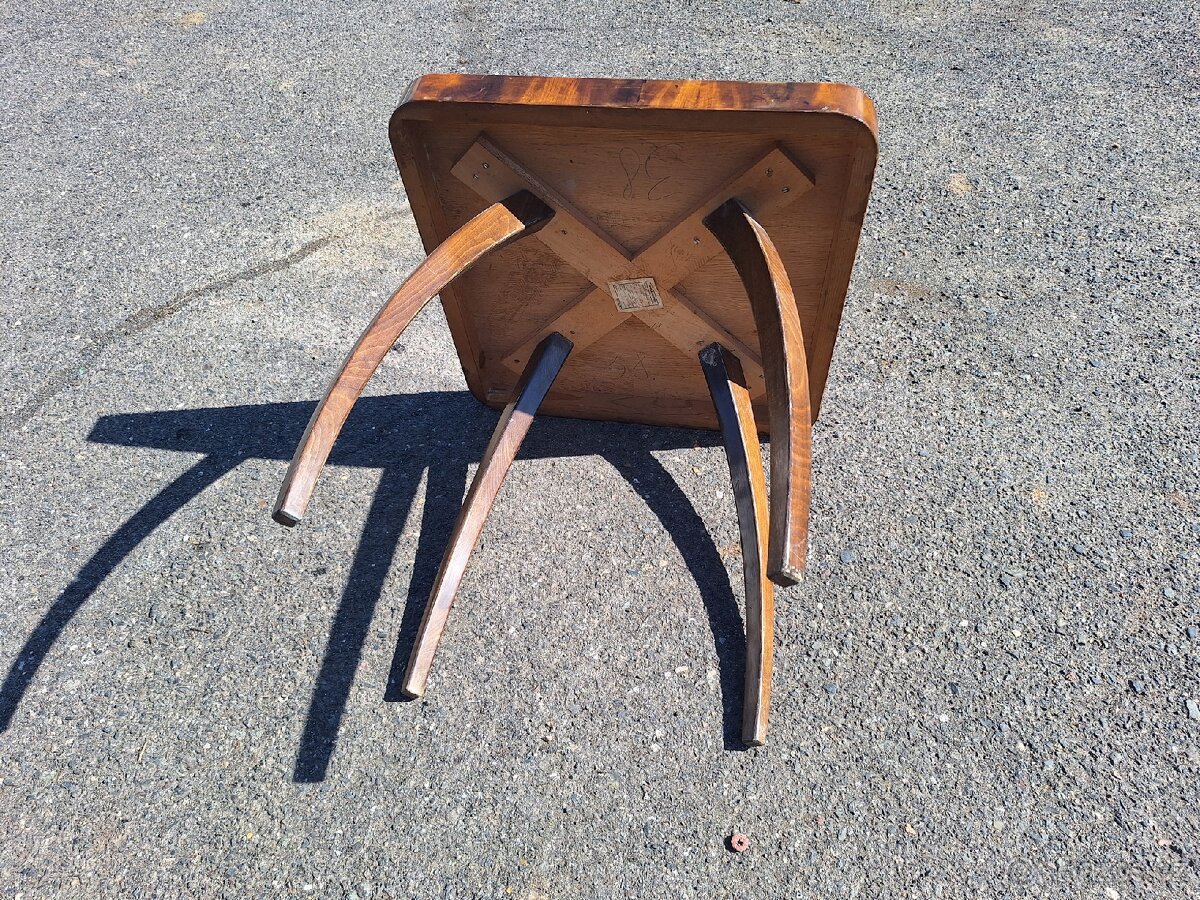 Konferencni stolek pavouk - Halabala - 4