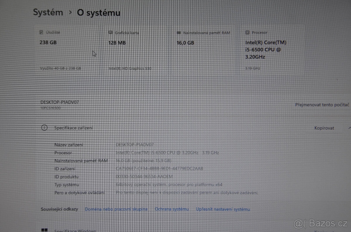 Lenovo TC M900 Tower i5/16 GB/SSD 256GB/záruka - 4