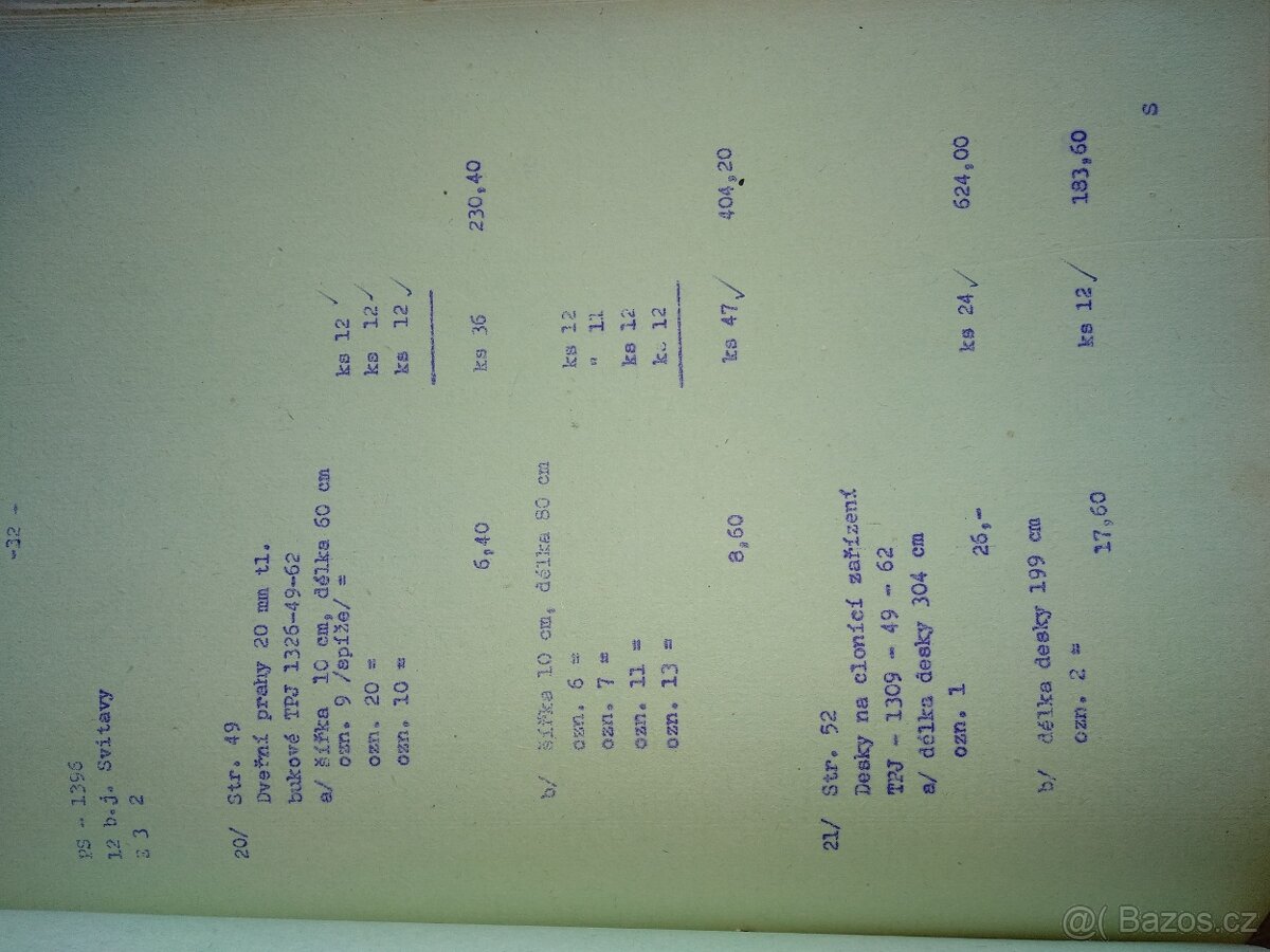 Plány k stavbě domu. - 4