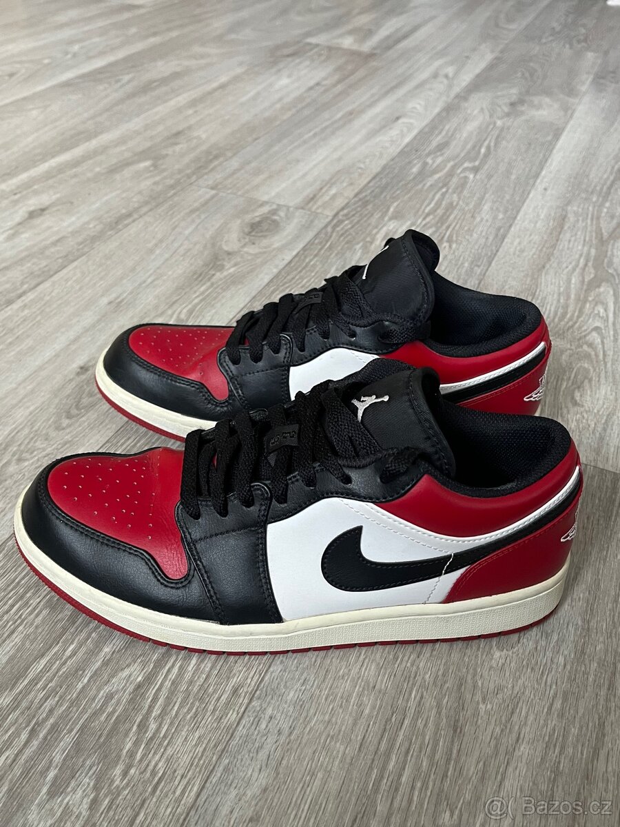 Air Jordan 1 low Bred toe EU 43 - 4