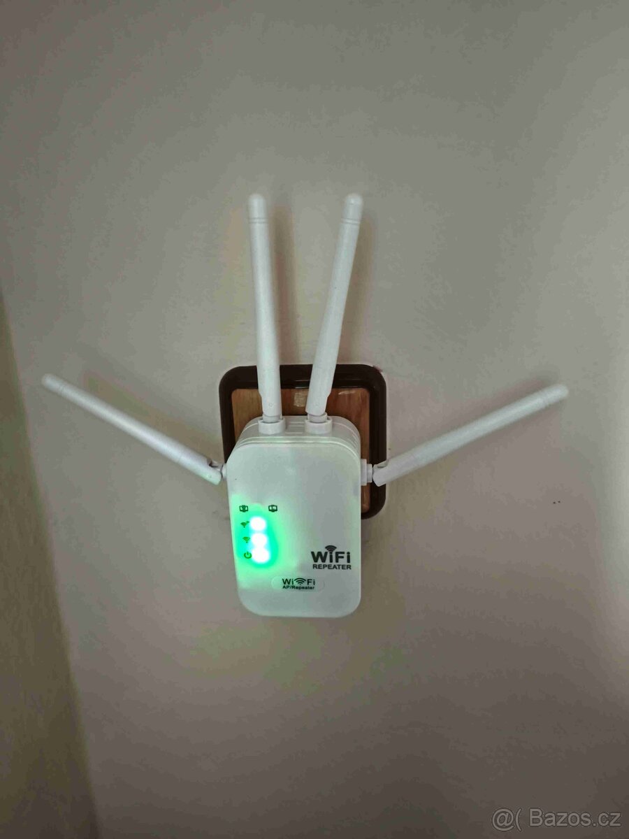 Wifi zesilovač Wireless Repeater opakovač nový - 4