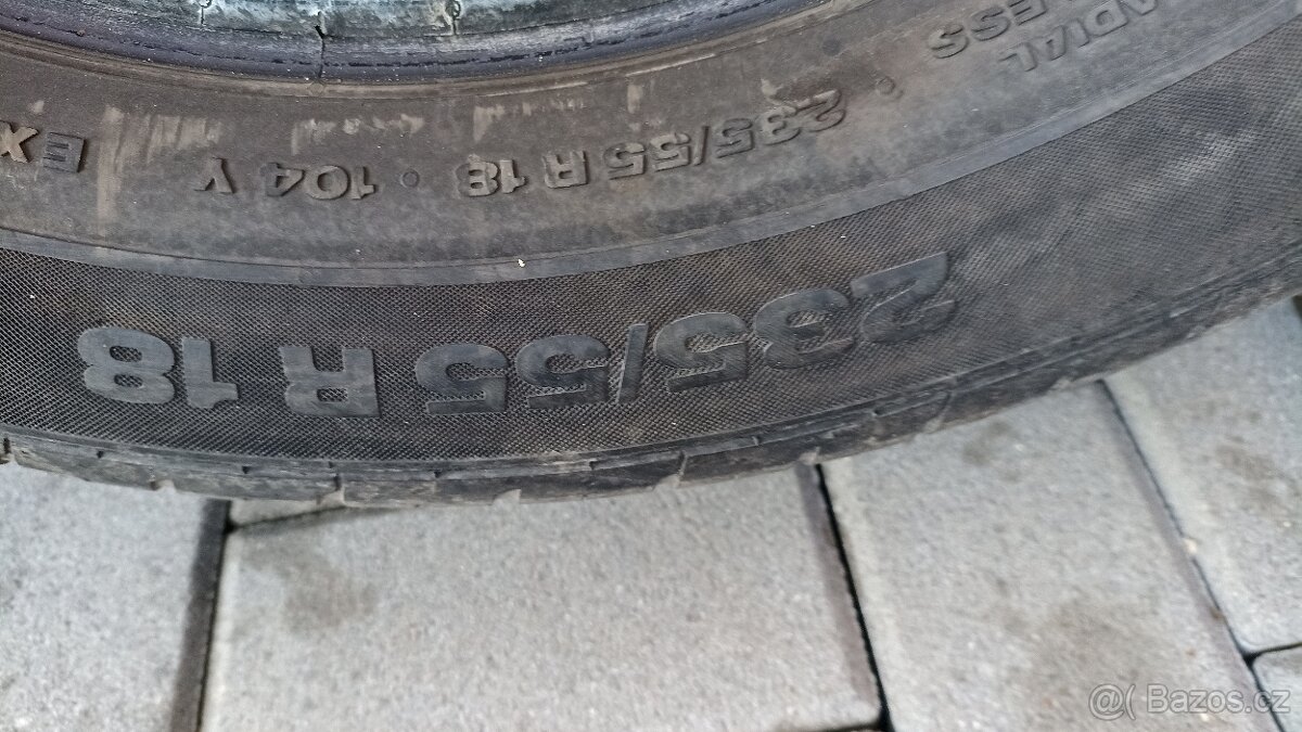 235 55 18 continental premium contact 2 letní 2 kusy - 4