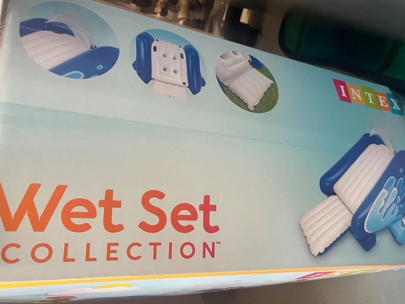 Nová nafukovací skluzavka do bazénu Intex - 4