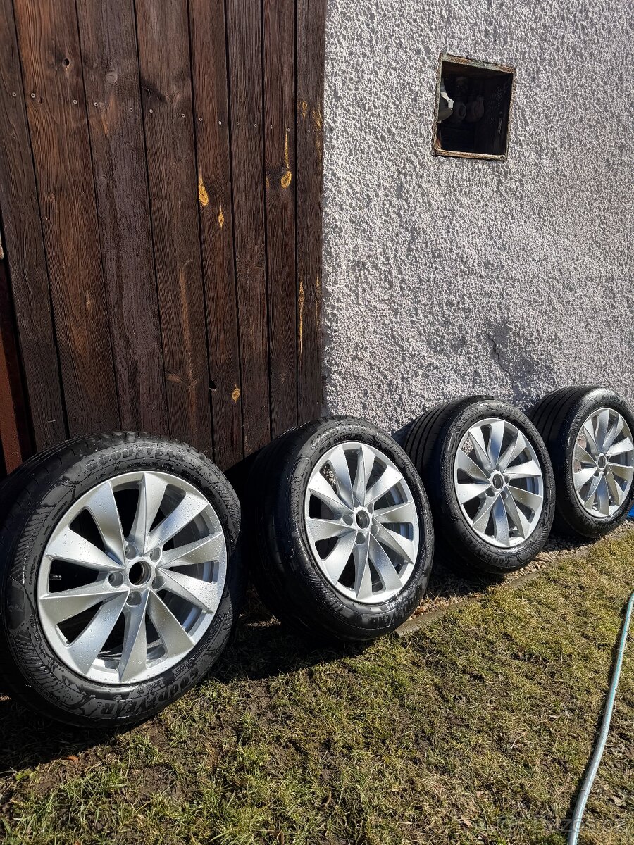 Sada kol 25/55/17 Disky + pneu - 4