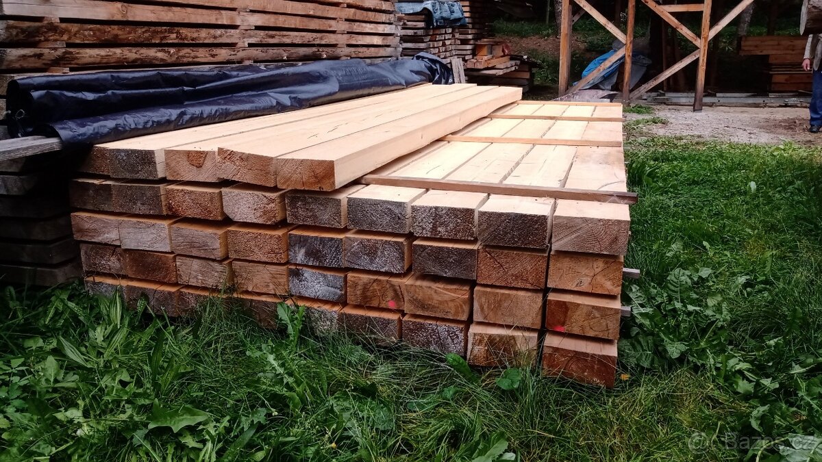 Řezivo - trámy, fošny - 4