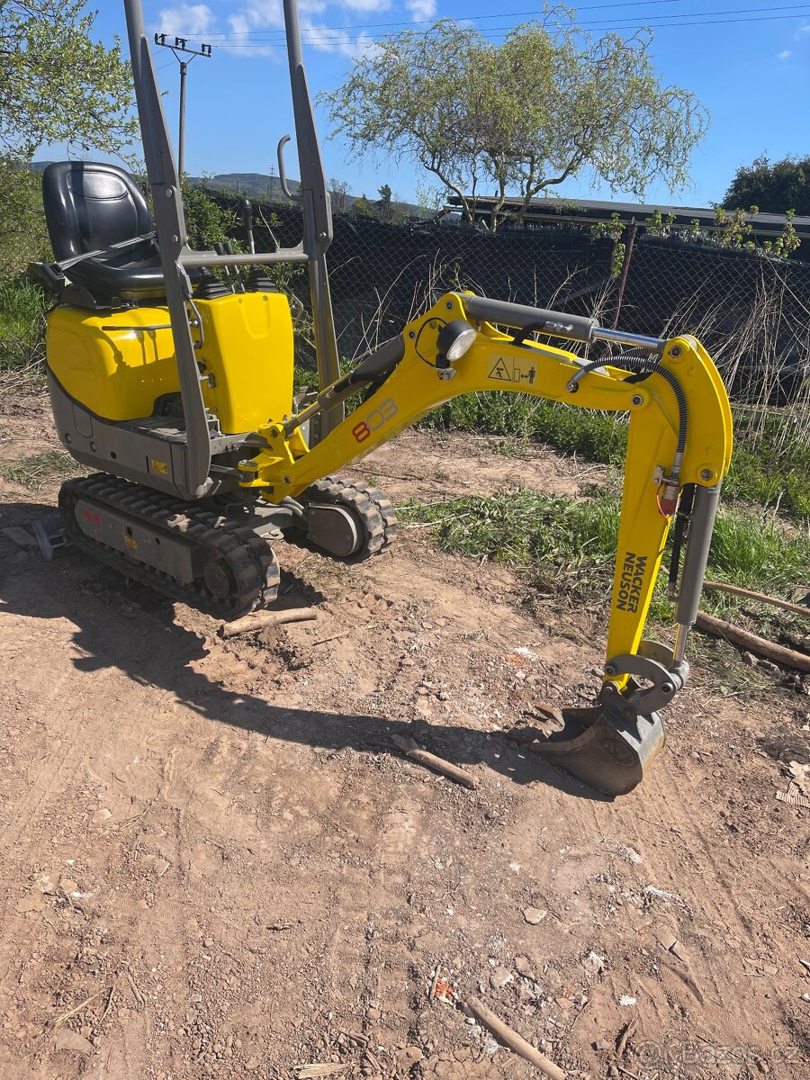 Minibagr Wacker Neuson 803 - 4