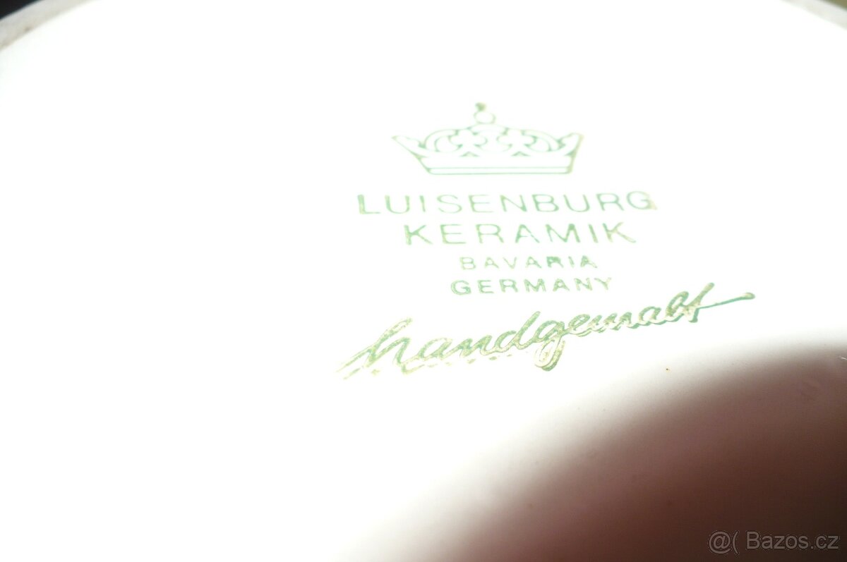 džbán keramický malovaný - 4