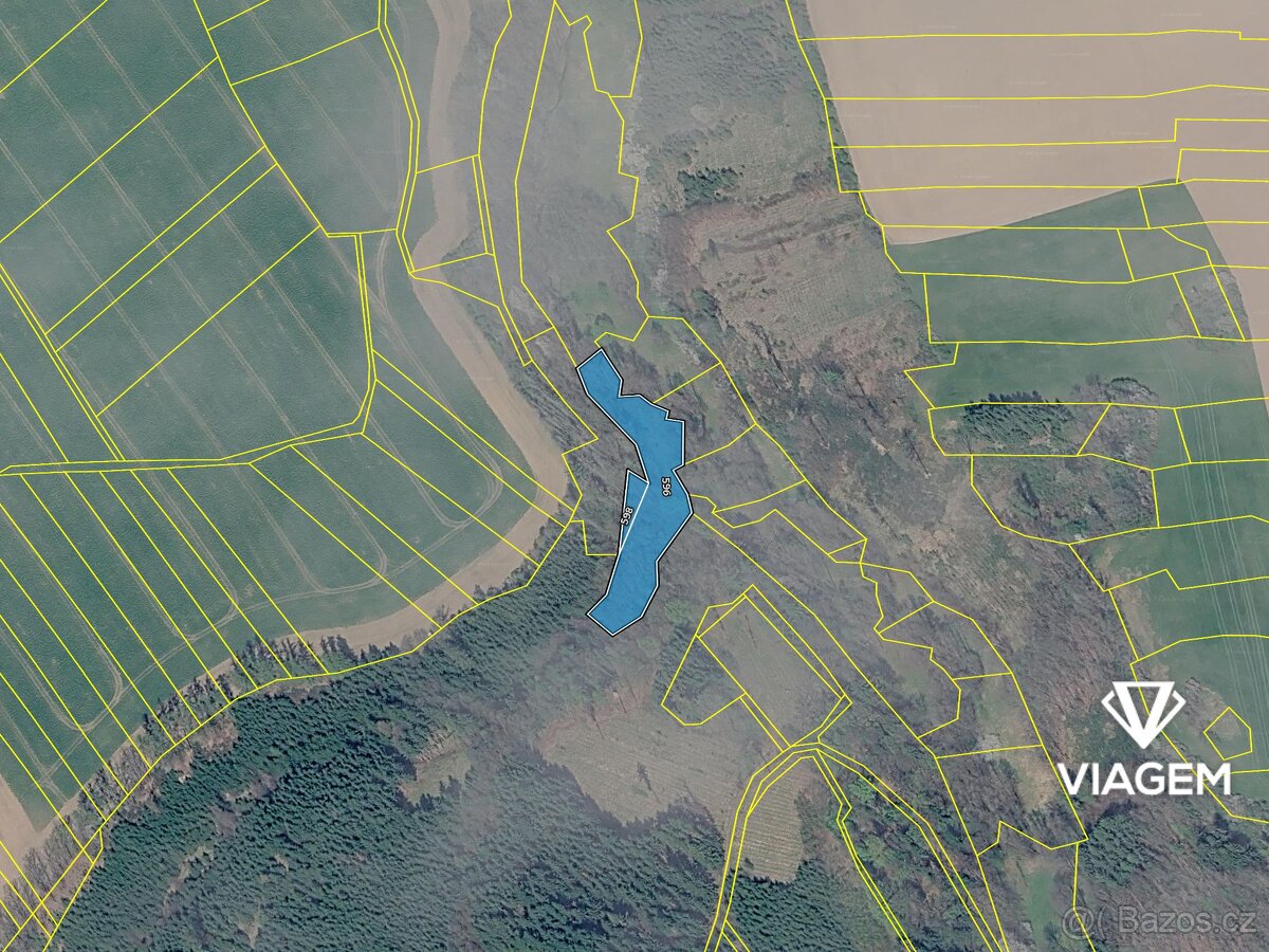 Les 3 456 m², Podíl 71 % o výměře 593 m² - 4