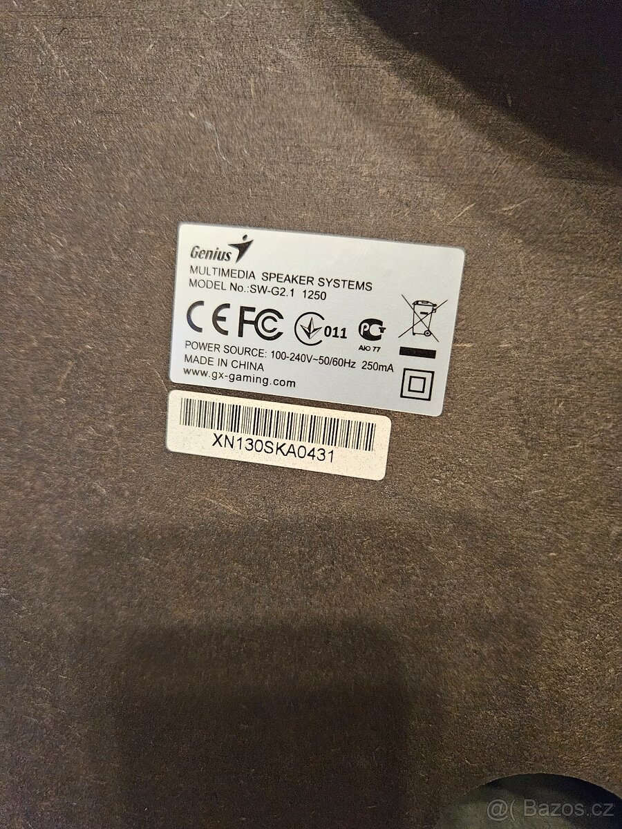 Genius GX Gaming SW-G2.1 1250 Ver. II – 2.1 (38 W RMS) - 4